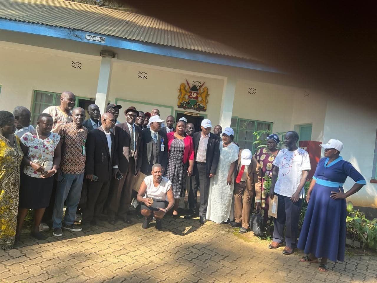 Meeting with the County Commissioner, Migori County (2)