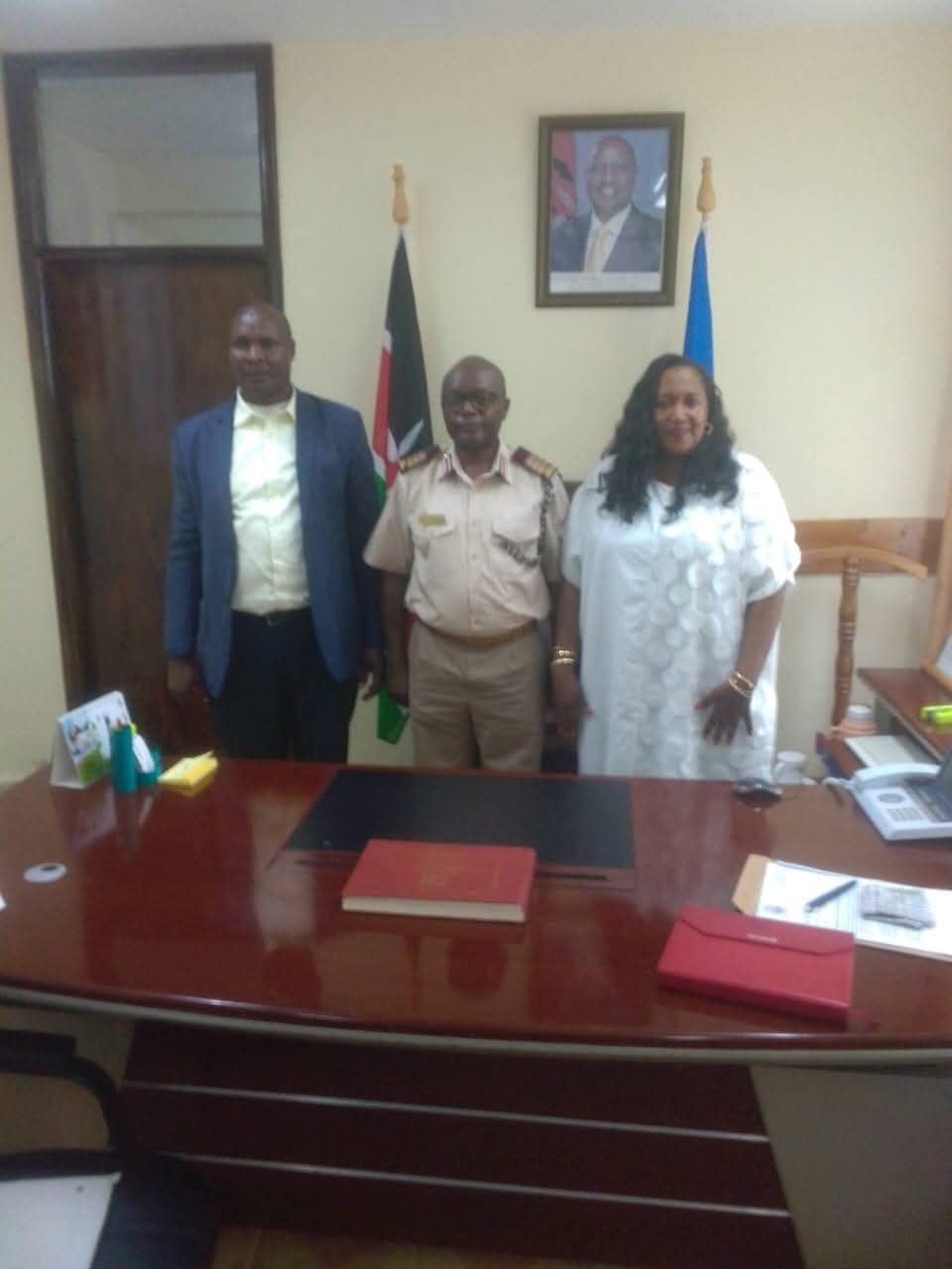 Meeting with the County Commissioner, Nandi County (2)