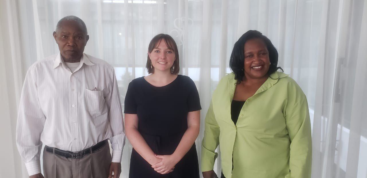 Meeting with a British student researching Mau Mau history