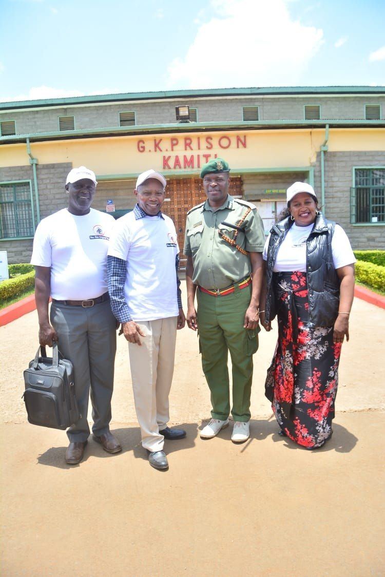 Moment of remembrance for detainees who died at Kamiti